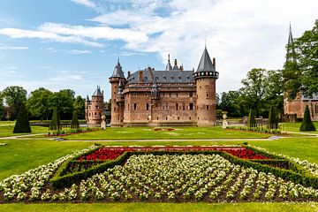 De Haar Castle, Haarzuilens, Utrecht, Netherlands, Europe by WorldWidePhotoWeb