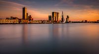 Sunset in Rotterdam von Patrick Rodink Miniaturansicht