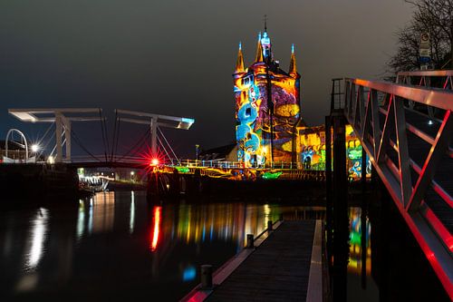 Zierikzee verlicht Zuidhavenpoort