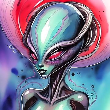 Alien Aurora van The Art Kroep