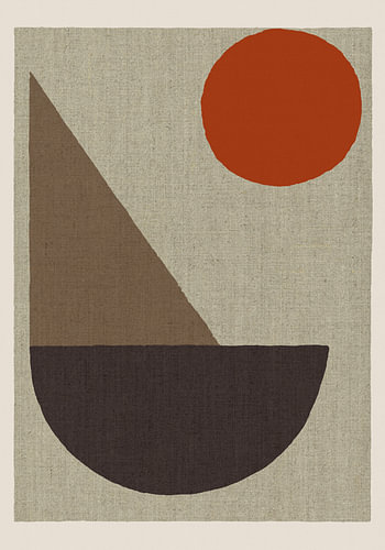 Terracotta Sun – Abstract
