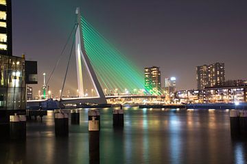 Erasmusbrug Rotterdam van Tom Hengst