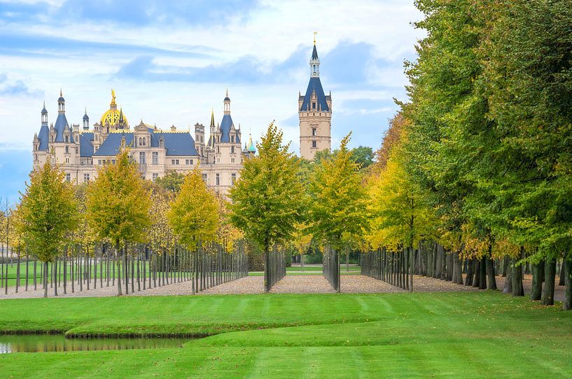 Kasteel Schwerin van Johann Pavelka