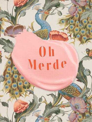 Oh Merde - Verf Klodder