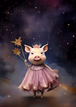 Pig Princess by haroulita