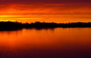 Coucher de soleil sur Anne Koop