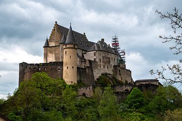 Kasteel Vianden van Ingrid Aanen