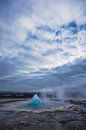 Strokkur Geyser at the Golden Circle in Iceland by Patrick Groß thumbnail