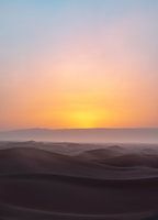 Magic sunset Sahara
