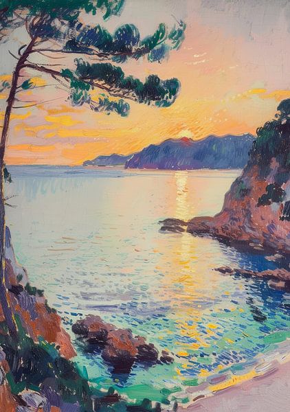 Matisse-inspired landscape by Niklas Maximilian