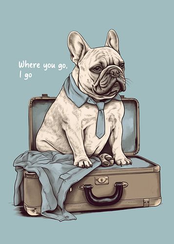 Frenchie Wants To Travel