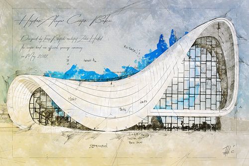 Heydar Aliyev Centrum, Bakoe