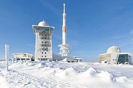 Winter on the Brocken,Harz by Peter Eckert