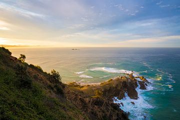 Panorama de Byron Bay sur Victor van Galen