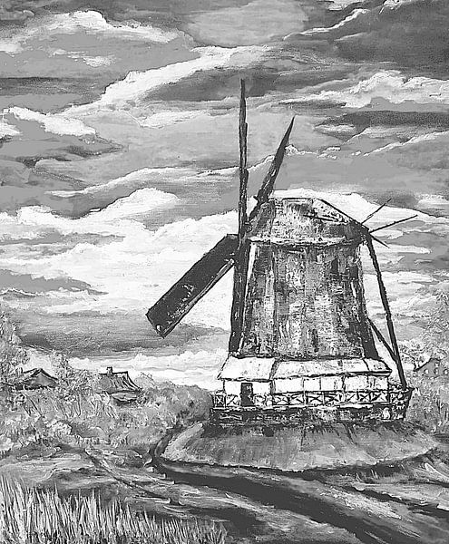Windmühle von Eberhard Schmidt-Dranske