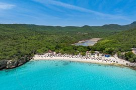 Curacao - Drone shot of Grote Knip by Keesnan Dogger Fotografie