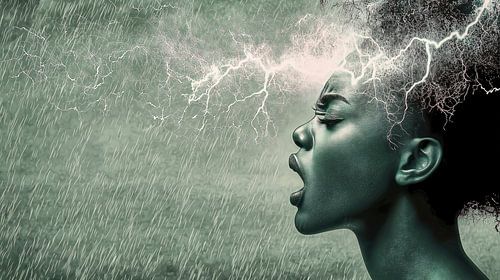 Schreeuw in de storm