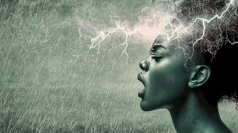 Cri dans la tempête par Frank Heinz