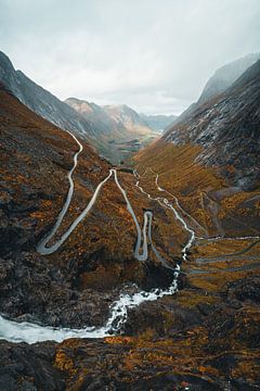 Trollstigen van JNphotography