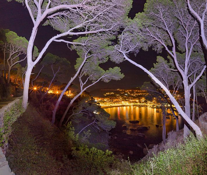 Mirador de Palafrugell, view of Llafranc by Rene van der Meer