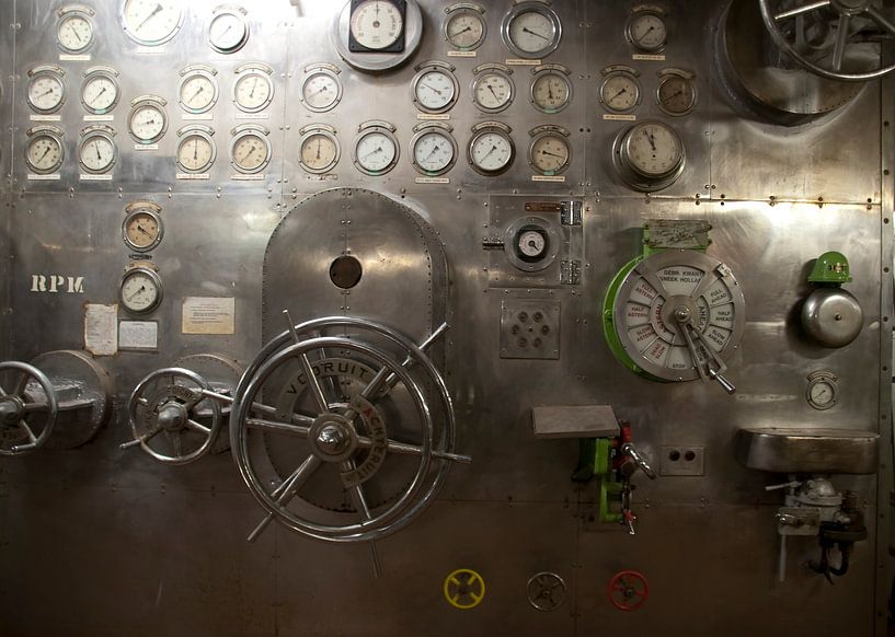 Maschinenraum ssRotterdam von Europhoto Netherlands