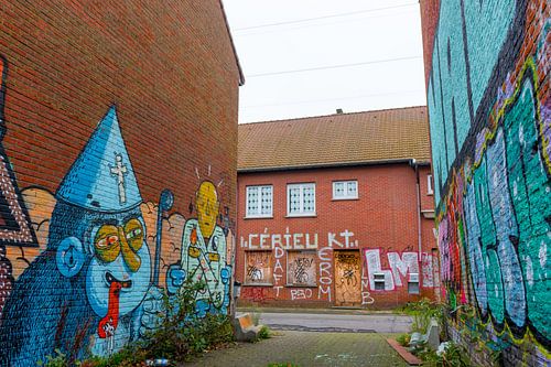 Geisterstadt Doel (Antwerpen): Kunst auf der Straße