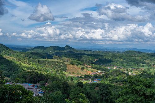 Doi Mae Salong, provincie Chiang Rai in Noord Thailand