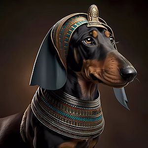 Le teckel dans l'Egypte ancienne