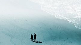 Two on the beach by Kirsten Warner