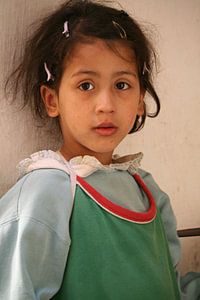 Petite fille au Maroc sur Gert-Jan Siesling
