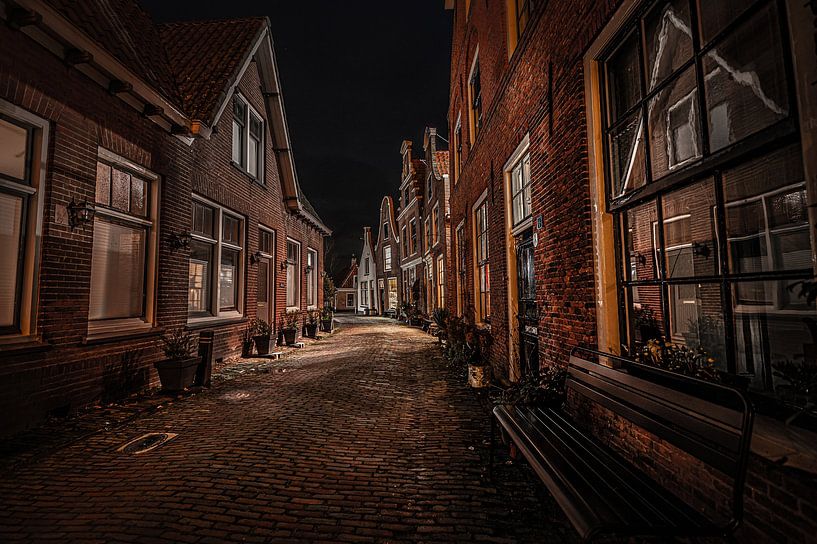 Blokzijl am Abend von Tara Kiers