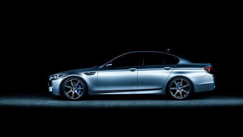 Mattgrauer BMW M5 30 Jahre Edition