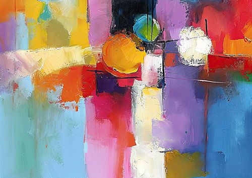 Abstract Colourful | Vivid Edge Dreams (Rêves abstraits et colorés)