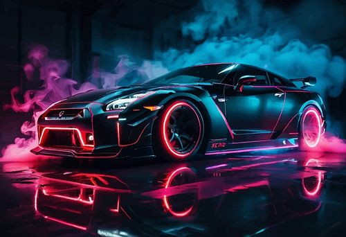 Nissan GT-R R35 - Neon Apex