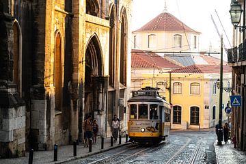 Portugal Tram, Line 28 naar M. Moniz Lissabon van Renzo Gerritsen