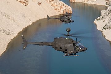 Kroatische Luchtmacht OH-58D Kiowa Warriors van Dirk Jan de Ridder - Ridder Aero Media