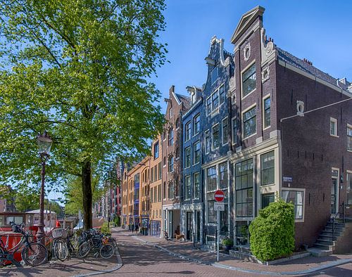 Lente op de Brouwersgracht Amsterdam
