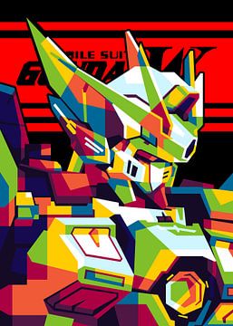 Wing Gundam Zero Porträt von Lintang Wicaksono