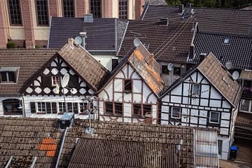 Half-timbered houses Heimbach by Rob Boon