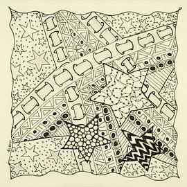 Zentangle Kunst von Anja  Bulté