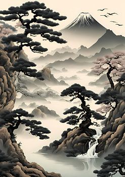 Japans berglandschap