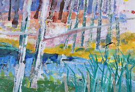 Winters bos van Yvon Schoorl