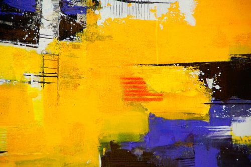 Abstract No.29 Sun Yellow