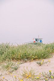 Lifeguard Beach Safety Hut in Malibu