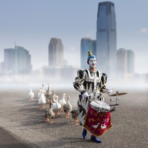 Goose parade by Xlix Fotografie
