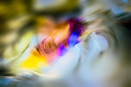 Abstrakte Alcohol-Ink-Malerei digitalisiert