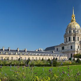 Garden Eglise du dome in Paris by Rene du Chatenier