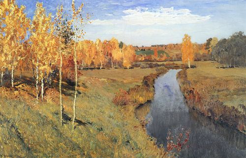 Gouden Herfst, Isaac Levitan