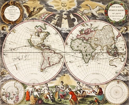 Nieuwe Werelt kaert, Goos Pieter