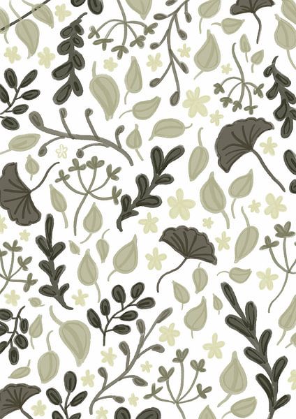 Leafy Greens by Dewi Zwiers - van Dreven